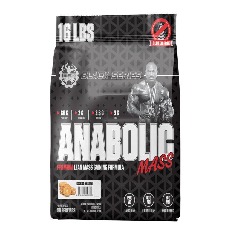 Dexter Jackson BLACK SERIES ANABOLIC GAINER
